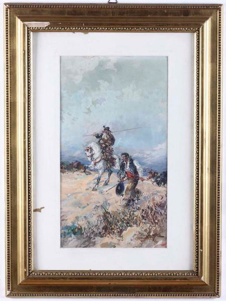 Enrique Marin Don Chisciotte  - Asta Dipinti del XIX e XX secolo | Cambi Time - Associazione Nazionale - Case d'Asta italiane