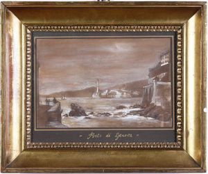 ,Luigi Bisi - Porto di Genova (scoglio Campana)