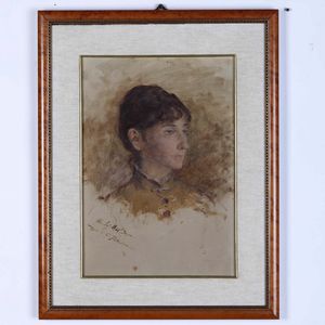 ,Carlo Pollonera - Ritratto di donna