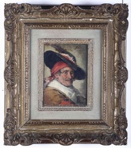 ,Enrico Belli - Viso di anziano pirata