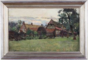 ,Emile Bouzin - Paesaggio bretone