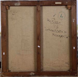 ,Mario Russo : Maschere e cappelli di carnevale  - Asta Dipinti del XIX e XX secolo | Cambi Time - Associazione Nazionale - Case d'Asta italiane