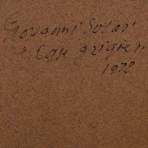 ,Giovanni Solari : Coppia di paesaggi con case  - Asta Dipinti del XIX e XX secolo | Cambi Time - Associazione Nazionale - Case d'Asta italiane