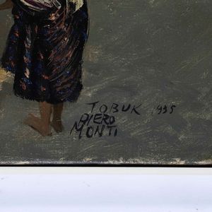 ,Piero Monti : Ramadan a Tobruk  - Asta Dipinti del XIX e XX secolo | Cambi Time - Associazione Nazionale - Case d'Asta italiane