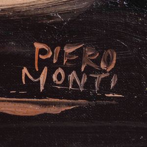 ,Piero Monti : Tintori a Marrakech  - Asta Dipinti del XIX e XX secolo | Cambi Time - Associazione Nazionale - Case d'Asta italiane