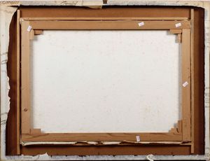 Pittore del XX secolo Paesaggio con strada  - Asta Dipinti del XIX e XX secolo | Cambi Time - Associazione Nazionale - Case d'Asta italiane