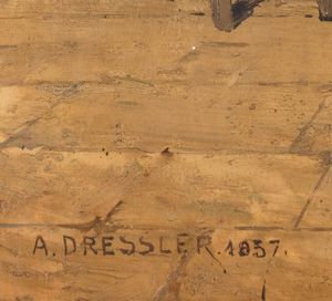 A. Dressler (XIX secolo) Figure di anziane  - Asta Dipinti del XIX e XX secolo | Cambi Time - Associazione Nazionale - Case d'Asta italiane