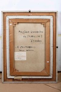 ,Massimo Quaglino : Il nanterano della nonna  - Asta Dipinti del XIX e XX secolo | Cambi Time - Associazione Nazionale - Case d'Asta italiane