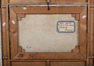 ,Piero Monti : Macall� (Abissinia)  - Asta Dipinti del XIX e XX secolo | Cambi Time - Associazione Nazionale - Case d'Asta italiane