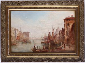 ,Alfred Pollentine - Veduta del Canal Grande