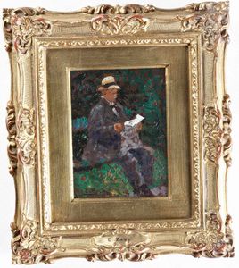 ,Erma Zago - Uomo in lettura