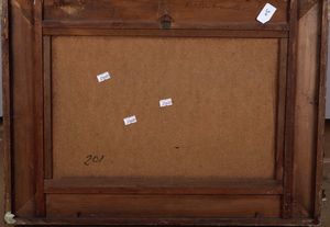 ,Raffaele Pontremoli : Paesaggio con case e ponte  - Asta Dipinti del XIX e XX secolo | Cambi Time - Associazione Nazionale - Case d'Asta italiane