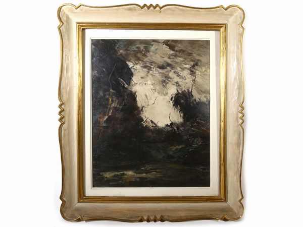 ,Ubaldo Magnavacca : Paesaggio  - Asta Arte Moderna e Contemporanea - Associazione Nazionale - Case d'Asta italiane