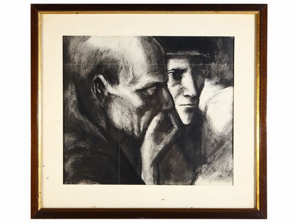 Lotto di dipinti: Renato Alessandrini, Mario Poggiali e Gualtiero Prenleloup  - Asta Arte Moderna e Contemporanea - Associazione Nazionale - Case d'Asta italiane