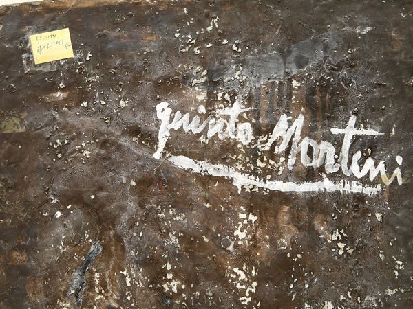 ,Quinto Martini : Crocifissione nella pioggia 1967 circa  - Asta Arte Moderna e Contemporanea - Associazione Nazionale - Case d'Asta italiane