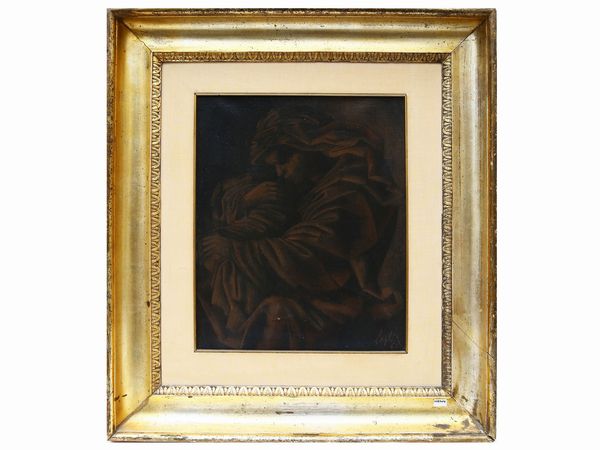 ,Corrado Cagli : Figura classica 1961  - Asta Arte Moderna e Contemporanea - Associazione Nazionale - Case d'Asta italiane