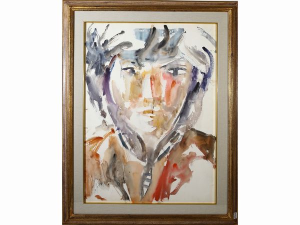 ,Silvio Loffredo : Ritratto  - Asta Arte Moderna e Contemporanea - Associazione Nazionale - Case d'Asta italiane