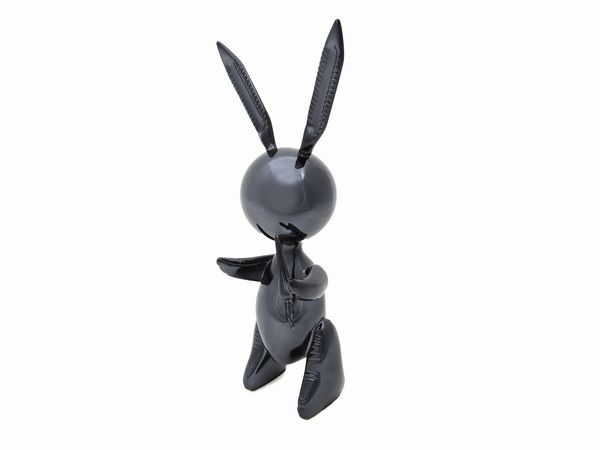 ,Editions Studio : Rabbit XL (Black), da un modello di Jeff Koons  - Asta Arte Moderna e Contemporanea - Associazione Nazionale - Case d'Asta italiane
