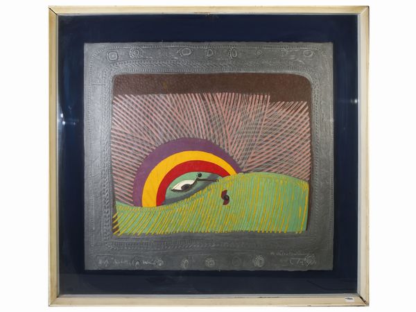 ,José Ortega : Composizione  - Asta Arte Moderna e Contemporanea - Associazione Nazionale - Case d'Asta italiane