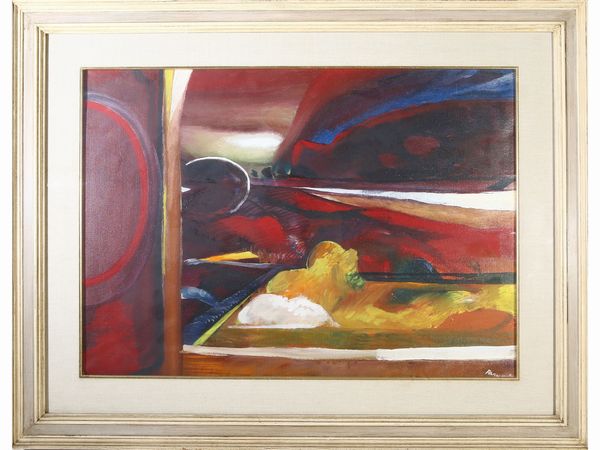 ,Fernando Farulli : Paesaggio  - Asta Arte Moderna e Contemporanea - Associazione Nazionale - Case d'Asta italiane