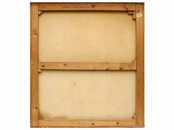 ,Piero Tredici : Contro il vetro della finestra 1966  - Asta Arte Moderna e Contemporanea - Associazione Nazionale - Case d'Asta italiane