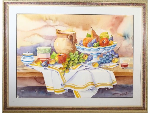 ,Giovanni Ospitali : Natura morta  - Asta Arte Moderna e Contemporanea - Associazione Nazionale - Case d'Asta italiane