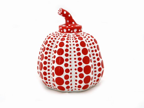 ,Yayoi Kusama : Naoshima Pumpkin (Red/white)  - Asta Arte Moderna e Contemporanea - Associazione Nazionale - Case d'Asta italiane