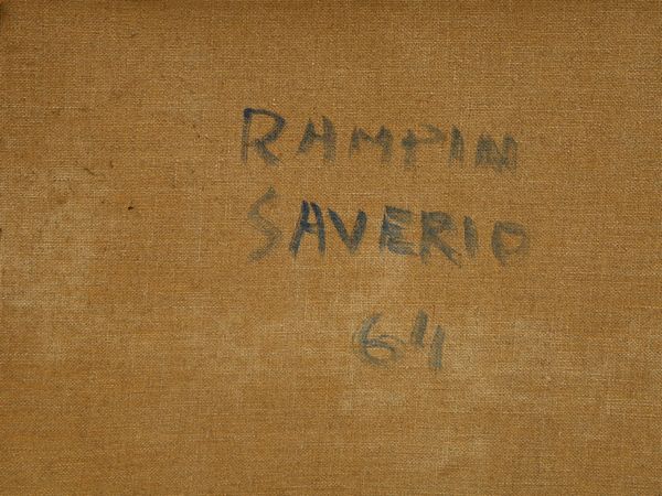 ,SAVERIO RAMPIN : Composizione 1964  - Asta Arte Moderna e Contemporanea - Associazione Nazionale - Case d'Asta italiane