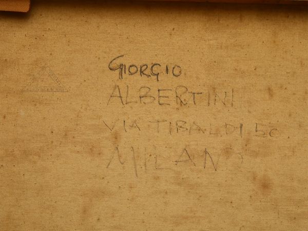 ,Giorgio Albertini : Composizione  - Asta Arte Moderna e Contemporanea - Associazione Nazionale - Case d'Asta italiane