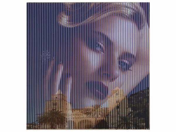 ,Malipiero : Scarlett Johansson - Duomo di Cefal 2014  - Asta Arte Moderna e Contemporanea - Associazione Nazionale - Case d'Asta italiane