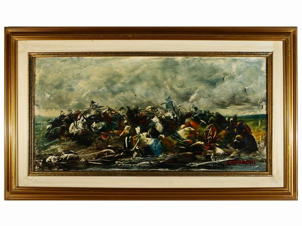 ,Alfredo Nannoni : Paura e smarrimento  - Asta Arte Moderna e Contemporanea - Associazione Nazionale - Case d'Asta italiane