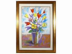 ,Dino Migliorini - Vaso di fiori