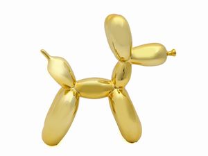 ,Editions Studio - Balloon Dog (Gold), da un modello di Jeff Koons