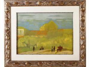 ,Marcello Boccacci - Paesaggio toscano