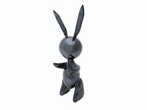,Editions Studio - Rabbit XL (Black), da un modello di Jeff Koons
