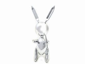 ,Editions Studio - Rabbit XL (Silver), da un modello di Jeff Koons