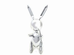 ,Editions Studio - Rabbit XL (Silver), da un modello di Jeff Koons