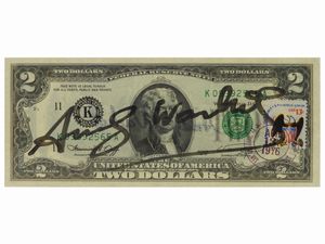 ,Andy WARHOL - Two Dollar Washington 1976