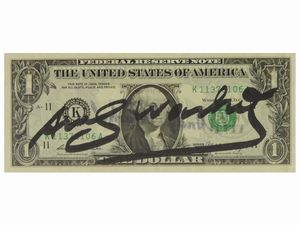,Andy WARHOL - One Dollar Washington 1969