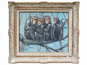 ,Keith Ingermann - Composizione con scimmie
