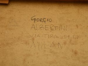 ,Giorgio Albertini : Composizione  - Asta Arte Moderna e Contemporanea - Associazione Nazionale - Case d'Asta italiane