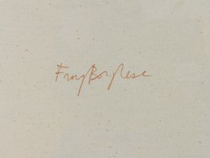 ,FRANZ BORGHESE : Personaggi sul cavallo meccanico  - Asta Arte Moderna e Contemporanea - Associazione Nazionale - Case d'Asta italiane