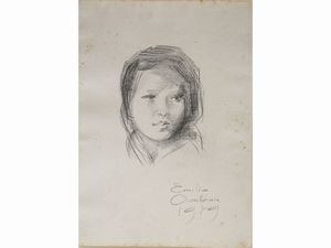 ,Emilio Ambron - Ritratti femminili 1989