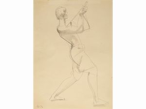 ,Emilio Ambron - Studio di una figura