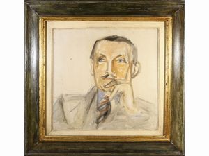 ,Mario Marcucci - Ritratto maschile, Anni Cinquanta