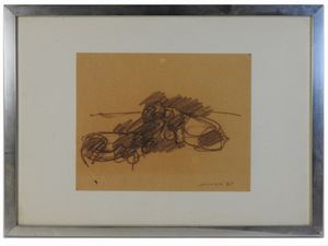 ,Ennio Morlotti - Natura morta 1965