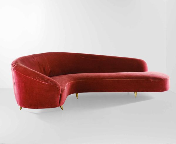 Divano curvo  - Asta Design - Associazione Nazionale - Case d'Asta italiane
