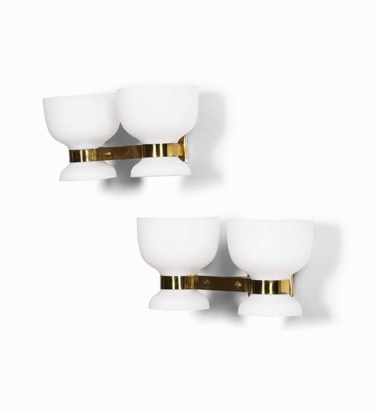 Coppia di lampade a parete  - Asta Design - Associazione Nazionale - Case d'Asta italiane