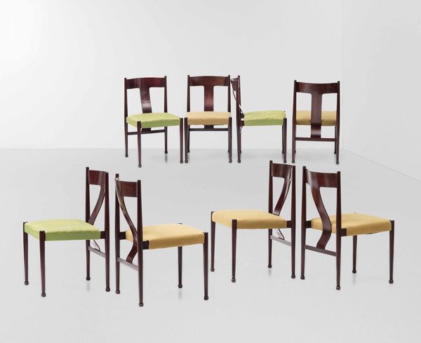 Set di otto sedie  - Asta Design - Associazione Nazionale - Case d'Asta italiane