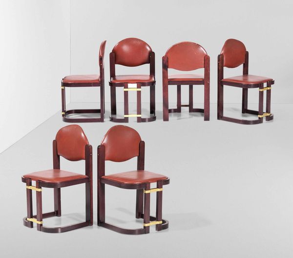 Set di sei sedie  - Asta Design - Associazione Nazionale - Case d'Asta italiane